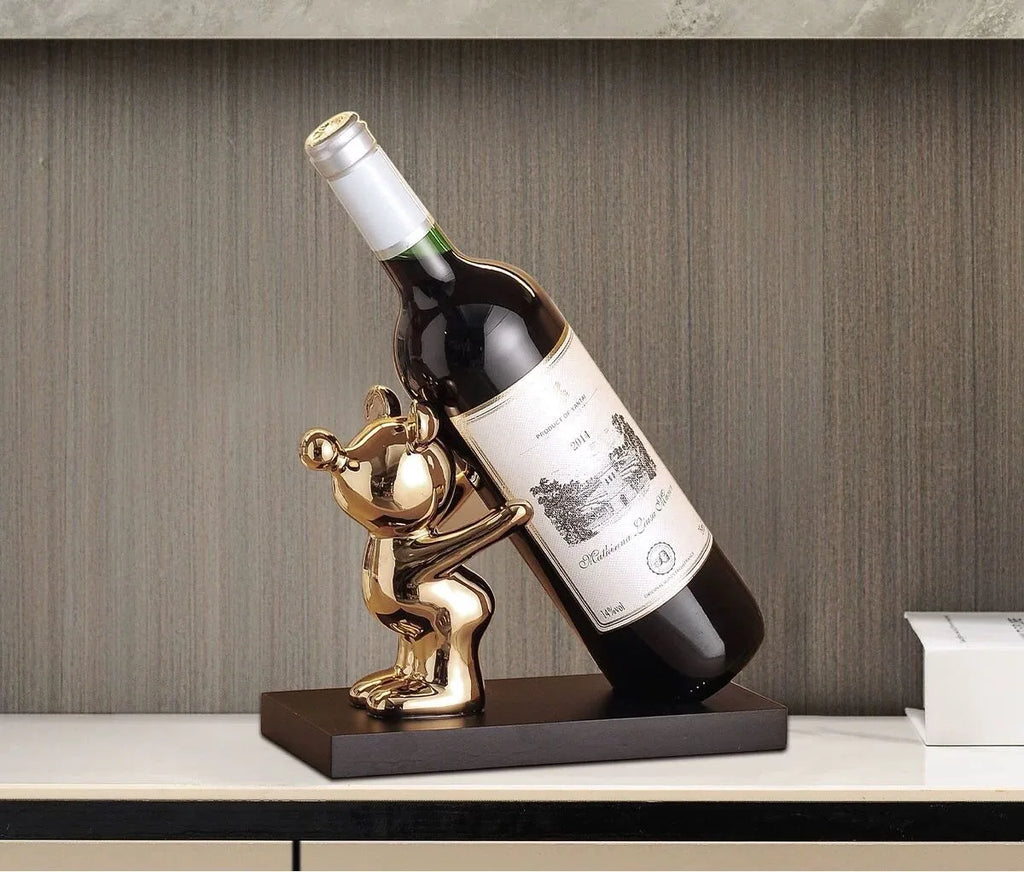 Wine Rack, Living Room Dining Side Cabinet Decoration, Ceramic Ornament, TV Cabinet Ornament, Living Room Entrance Decoration