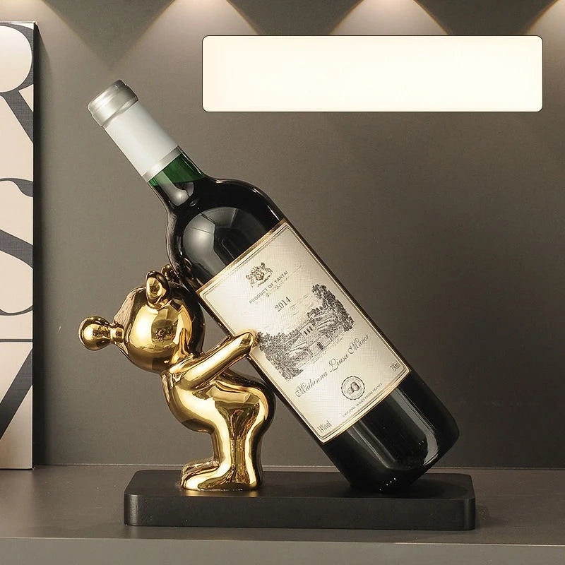 Wine Rack, Living Room Dining Side Cabinet Decoration, Ceramic Ornament, TV Cabinet Ornament, Living Room Entrance Decoration