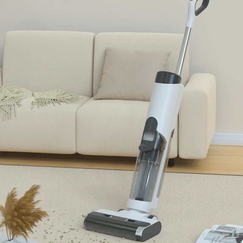 Smart Home Appliance Floorboard Vacuum Cleaner Carpet Sweeper Mopping Machine for Floor Wet and Dry Hoover with SelfcleaningTool