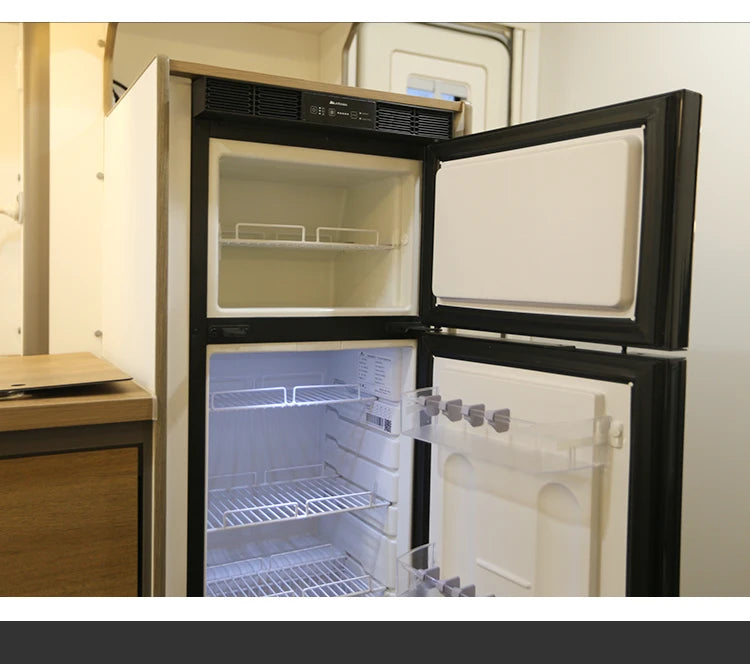 Smart Major Appliances 12V 96L Motorhome Refrigerator Caravan Freezer for Campers Electrical Systems