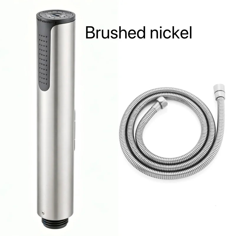 Bathroom Accessories 3 Functions Portable Shower Head Anus Cleaner Stainless steel Sprayer Self-Cleaning Body Cleaner 1.5M Hose