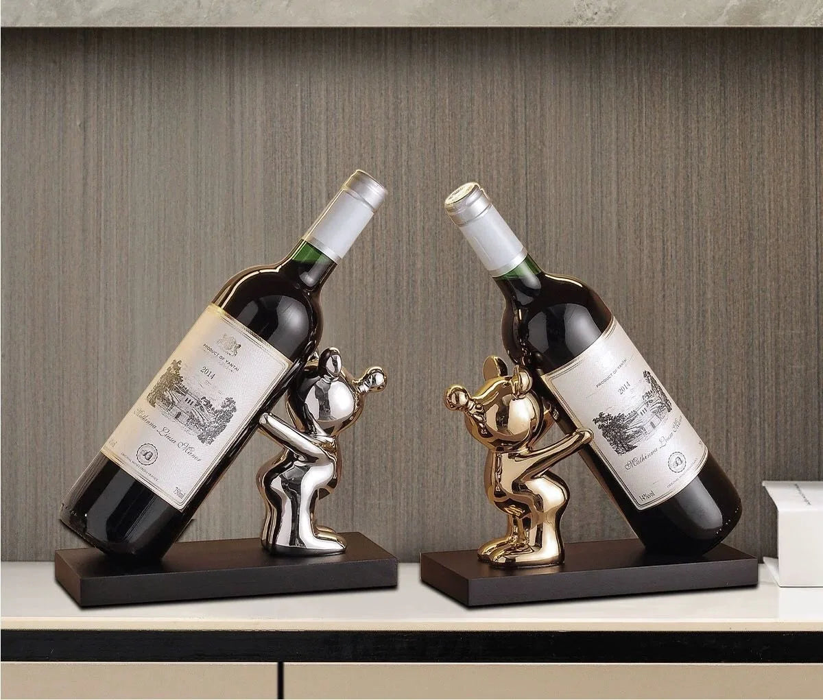 Wine Rack, Living Room Dining Side Cabinet Decoration, Ceramic Ornament, TV Cabinet Ornament, Living Room Entrance Decoration