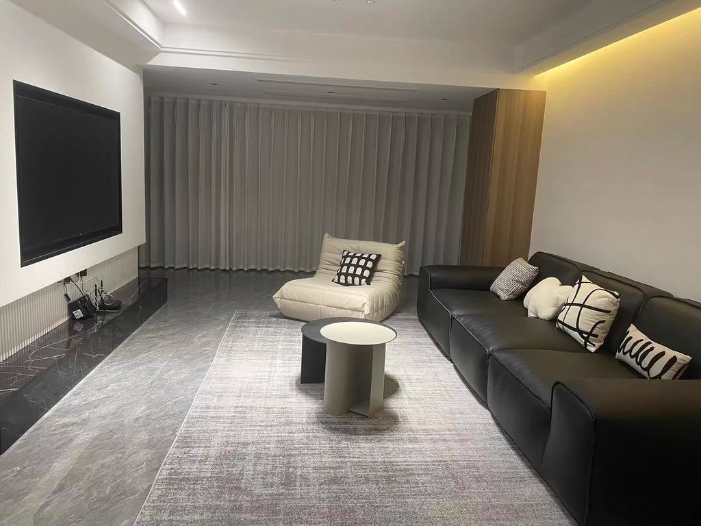 Modern Simple Living Room Decoration Carpet Large Area Soft Lounge Rug Gray Nordic Rugs for Bedroom Washable Anti-slip Floor Mat