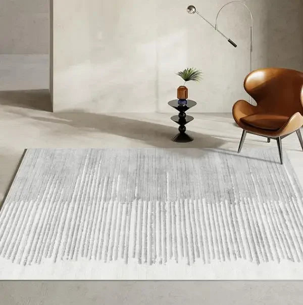 Modern Simple Living Room Decoration Carpet Large Area Soft Lounge Rug Gray Nordic Rugs for Bedroom Washable Anti-slip Floor Mat