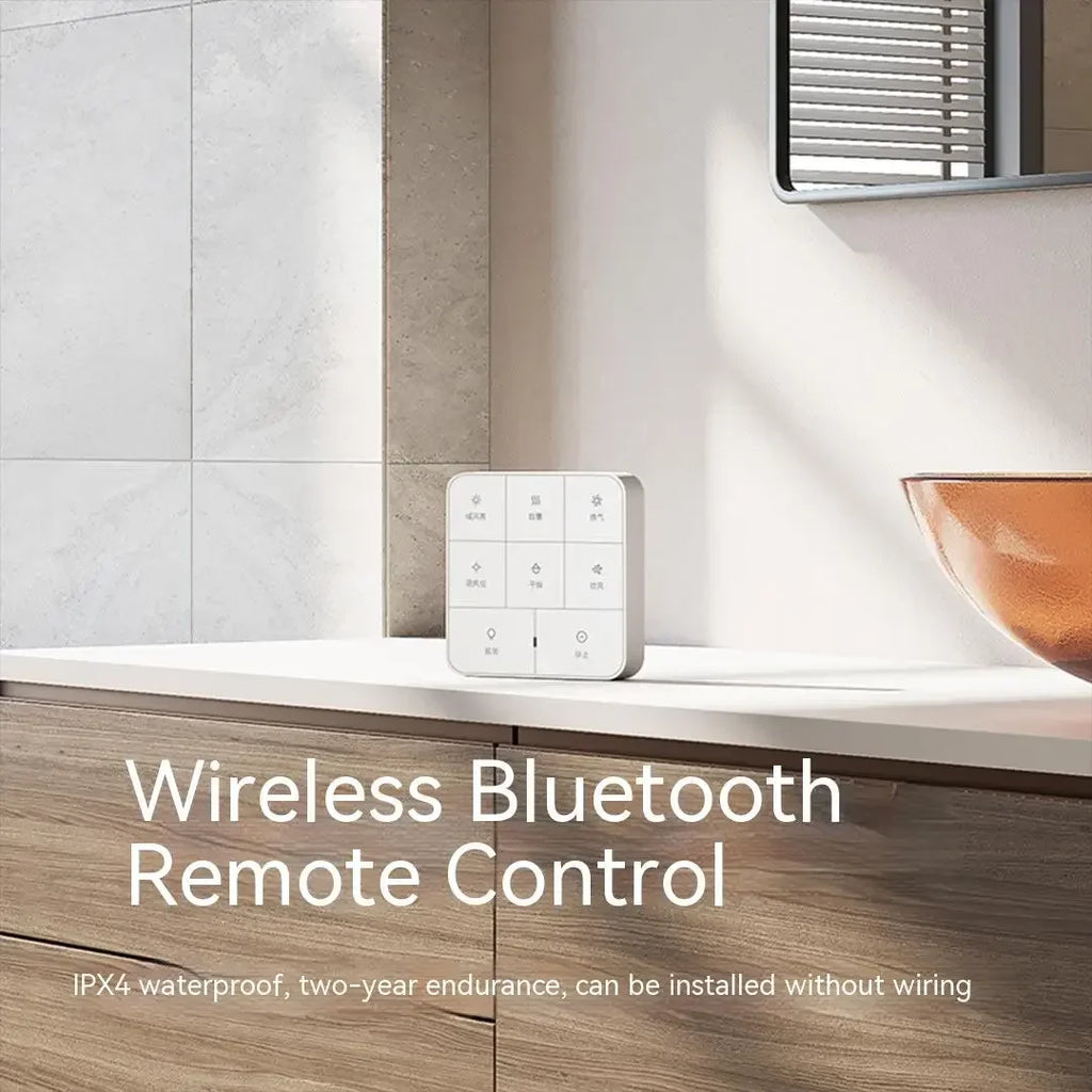 Xiaomi Smart Bathroom Heater Air-heated Exhaust Fan Ceiling Light Integrated Warm Air Winter Heater Work With App