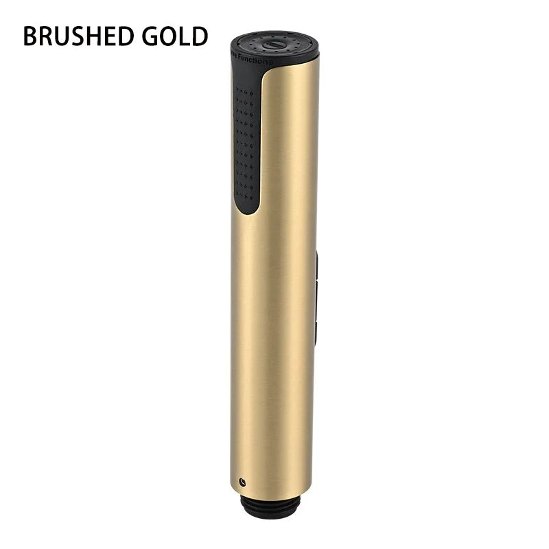 Bathroom Accessories 3 Functions Portable Shower Head Anus Cleaner Stainless steel Sprayer Self-Cleaning Body Cleaner 1.5M Hose