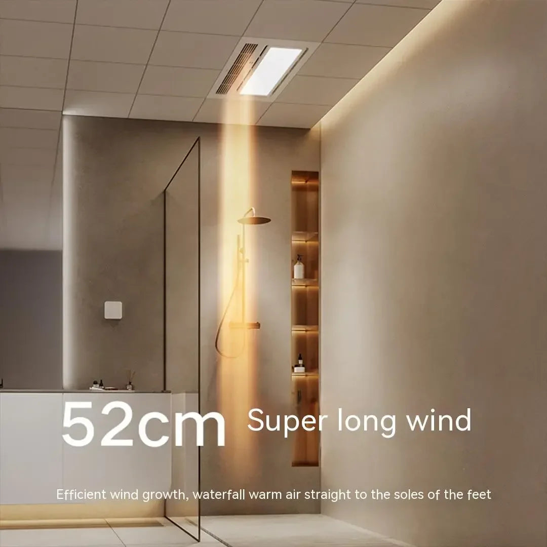 Xiaomi Smart Bathroom Heater Air-heated Exhaust Fan Ceiling Light Integrated Warm Air Winter Heater Work With App