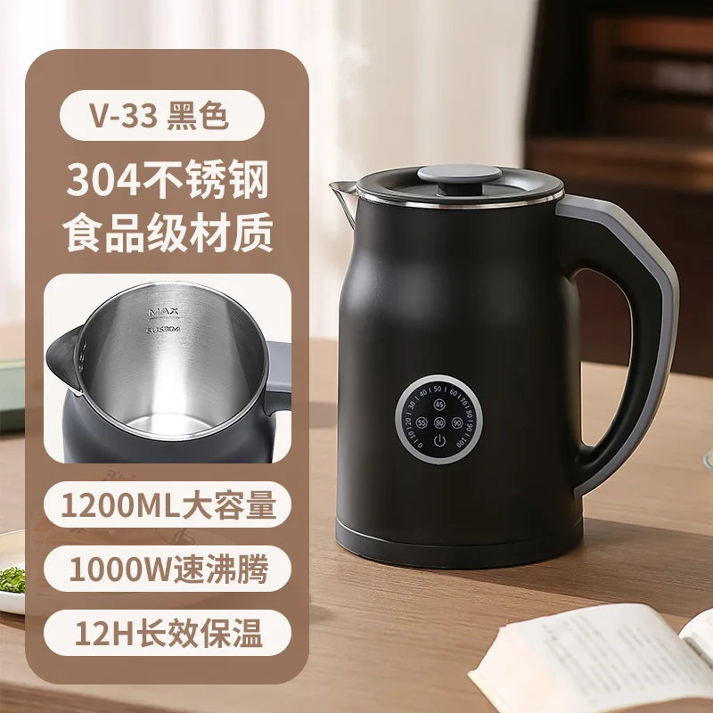 110V/220V Electric Kettle Smart Home Appliance for USA Japan Canada with Keep Warm Function BCW