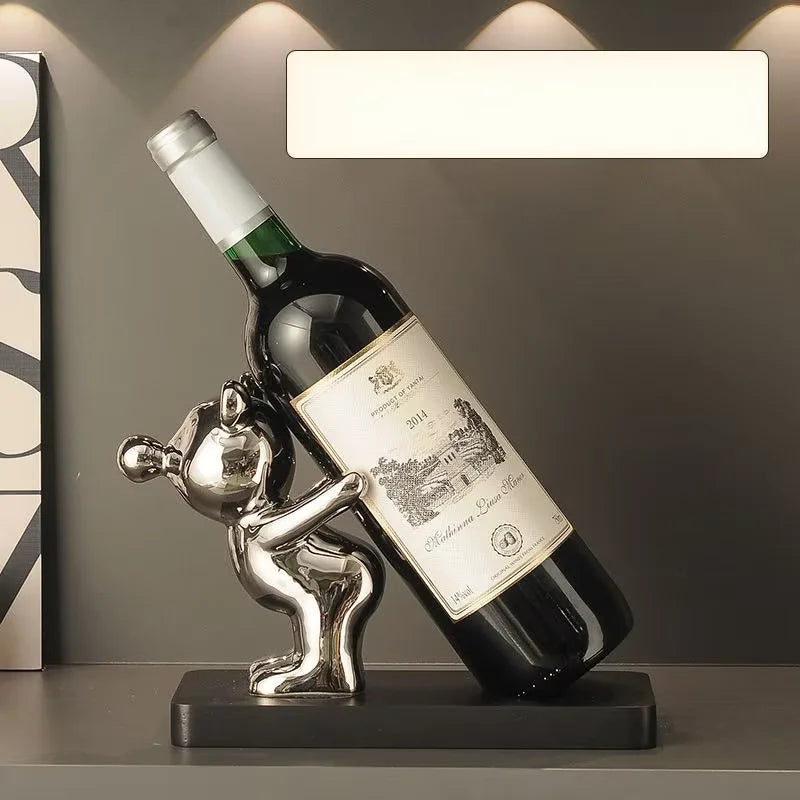 Wine Rack, Living Room Dining Side Cabinet Decoration, Ceramic Ornament, TV Cabinet Ornament, Living Room Entrance Decoration