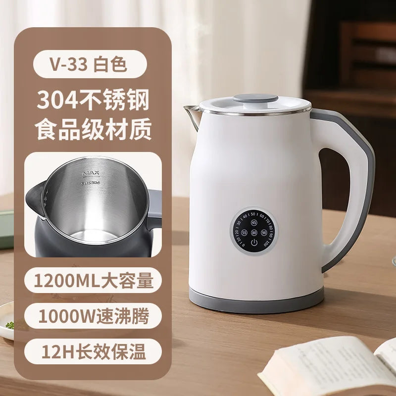 110V/220V Electric Kettle Smart Home Appliance for USA Japan Canada with Keep Warm Function BCW